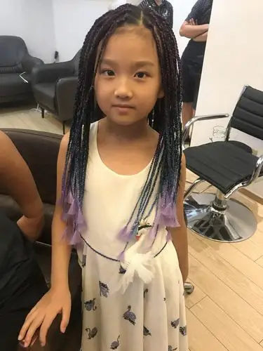 儿童编发脏辫儿童小辫子图片分享