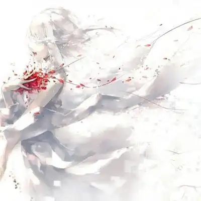 关于彼岸花的动漫头像开一千年落一千年花叶永不见情不为因果缘注定