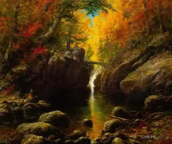 壮丽的秋天风景画,埃里克·科佩尔作品!