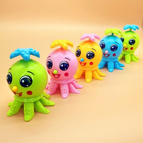 发条玩具八爪小章鱼婴幼儿益智宝宝学爬玩具仿真动物可爱1-4周岁