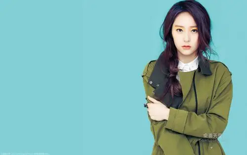 韩国人气女星郑秀晶krystal时尚养眼写真桌面壁纸(二)