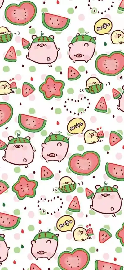 微信卡通背景图