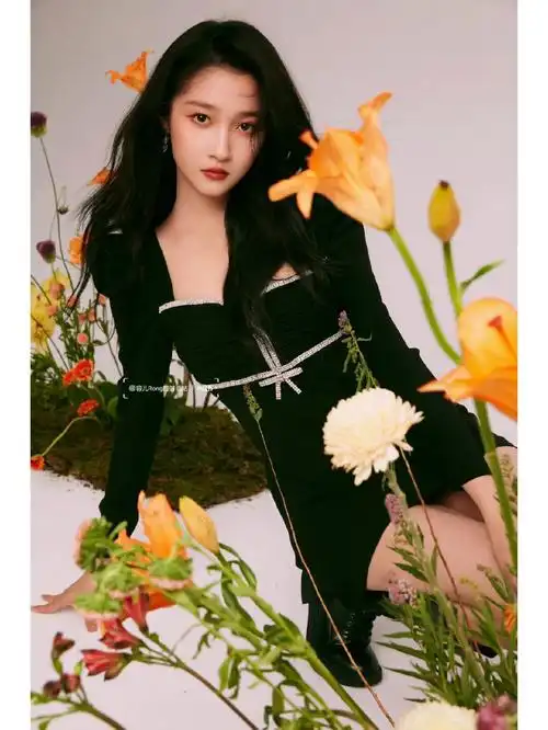 关晓彤&邢菲穿同款连衣裙连衣裙91(￥4100):self-portrait 2022早春