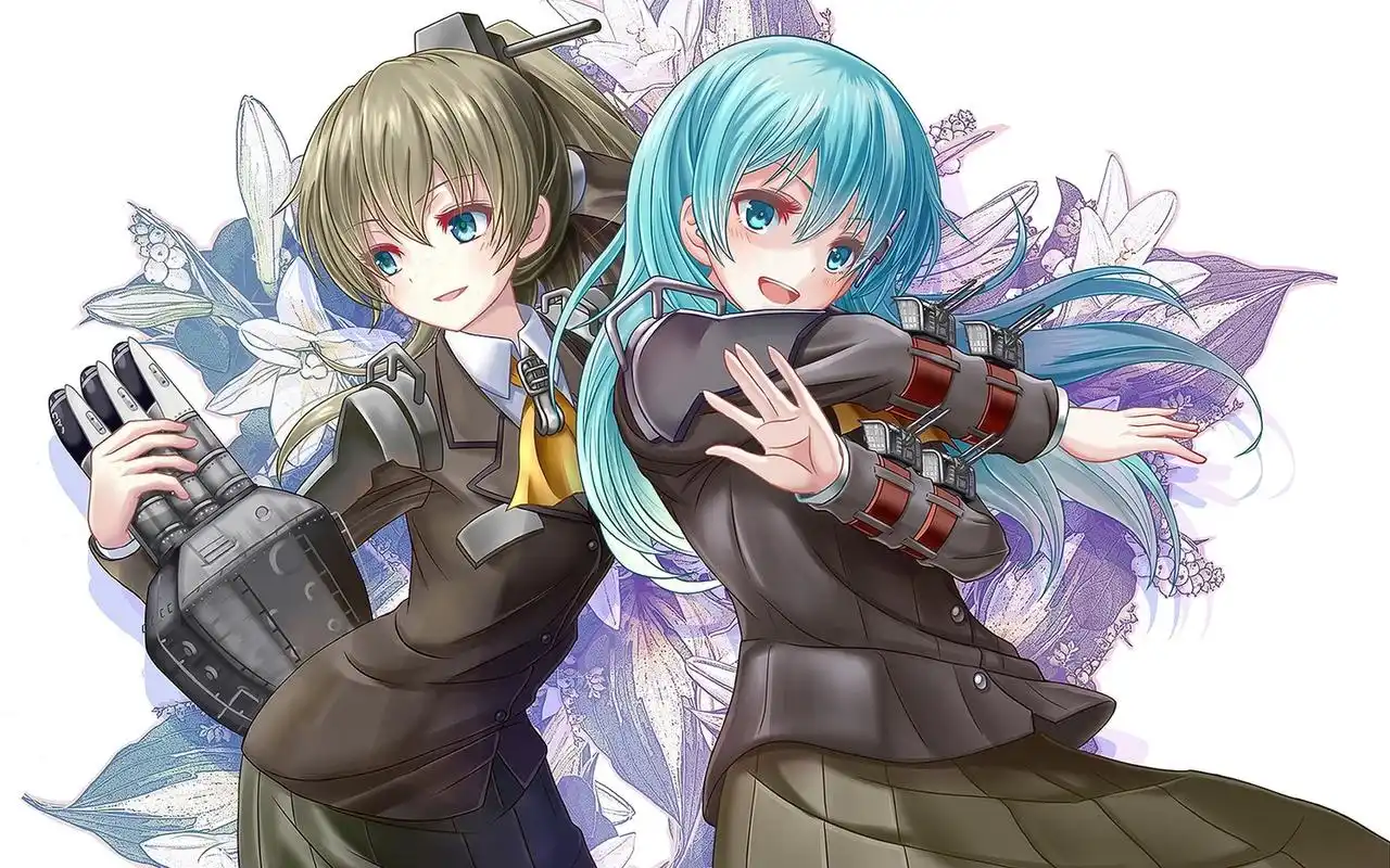 舰队collection动漫同人图高清桌面壁纸