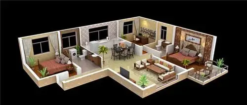 惊现15张3d立体装修案例全景图 设计师不能更厉害了!