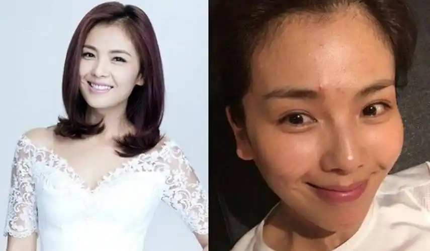 原创女明星们卸妆后都是什么样的林心如像中年大妈周涛让人认不出