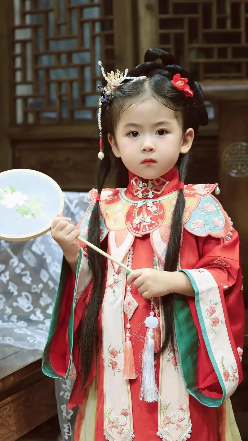 可可爱爱儿童古风发型合集.