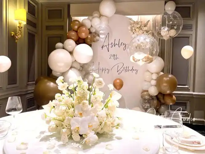 ins风生日布置适合两个人的浪漫仪式感派对