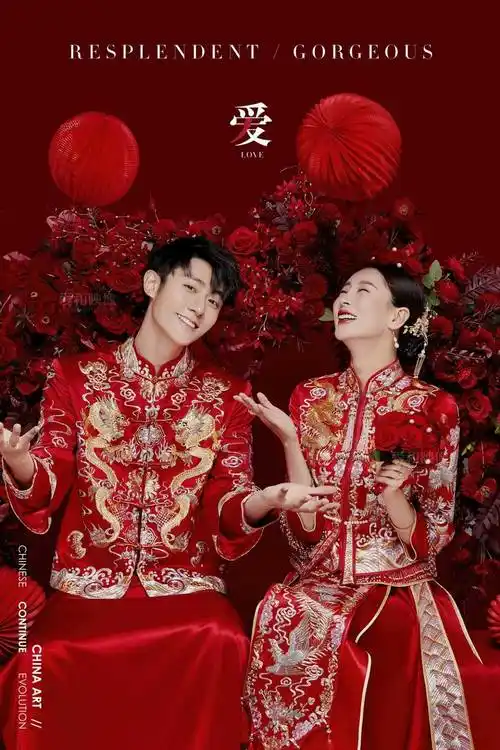 【新品发布】红色系经典喜嫁风婚纱照