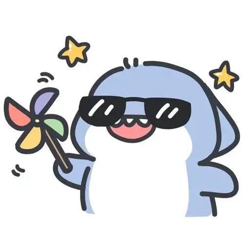 迷之自信小鲨鱼头像女