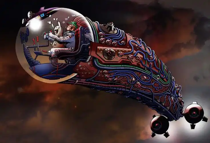 漫画大师杰米-休列特(jamie hewlett)作品