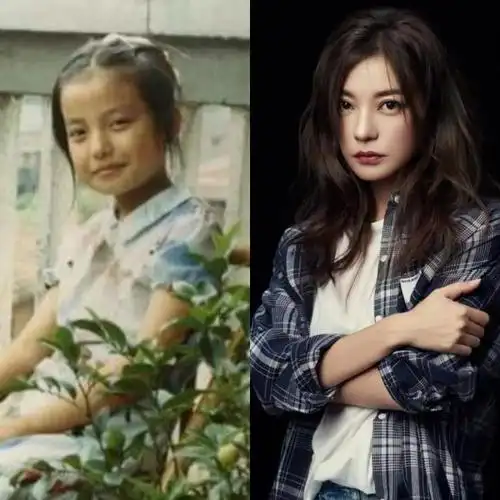 赵薇赵薇小时候可爱极了.周冬雨周冬雨小的好甜,像个假小子.