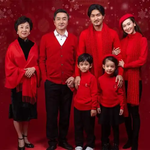 2021新款儿童摄影服装影楼亲子装一家六口全家福艺术拍照写真衣服