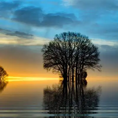 好看的风景头像,傍晚黄昏晚霞风景图片-唯美头像