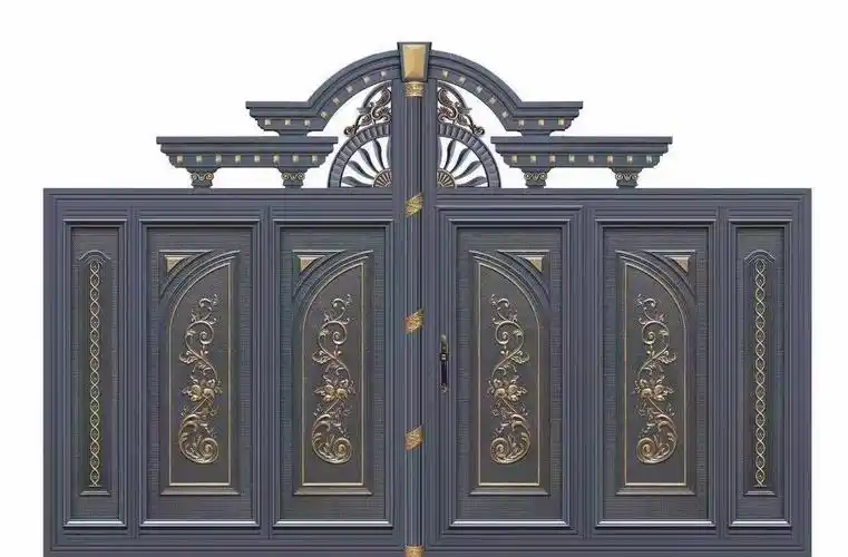 铝艺别墅大门样式