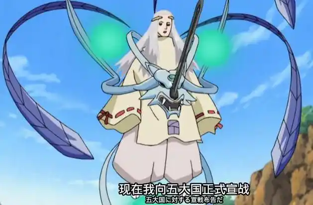 匠忍村的四个忍者凭借忍具,困住了一尾人柱力风影我爱罗和七尾人柱力