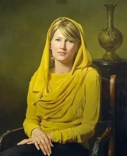 俄罗斯古典主义油画家舒瑞金肖像画作品欣赏