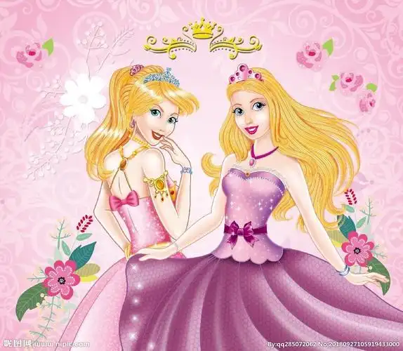 金头发公主图片