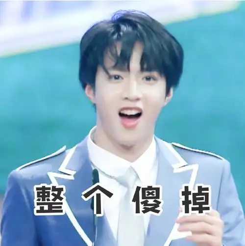 刘耀文接招吧前辈##刘耀文表情包