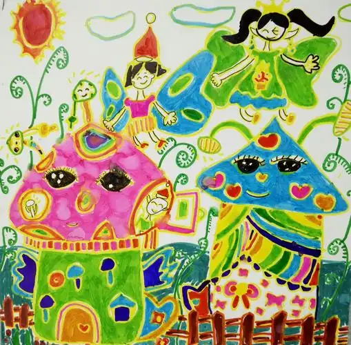 参赛及获奖作品详情-深圳儿童绘画大展