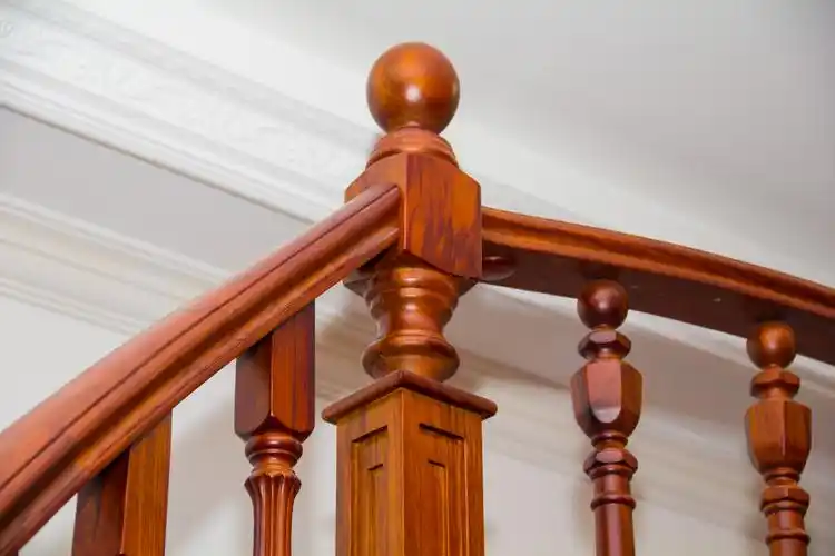 派丽欧整体家居 实木楼梯 美国红橡木