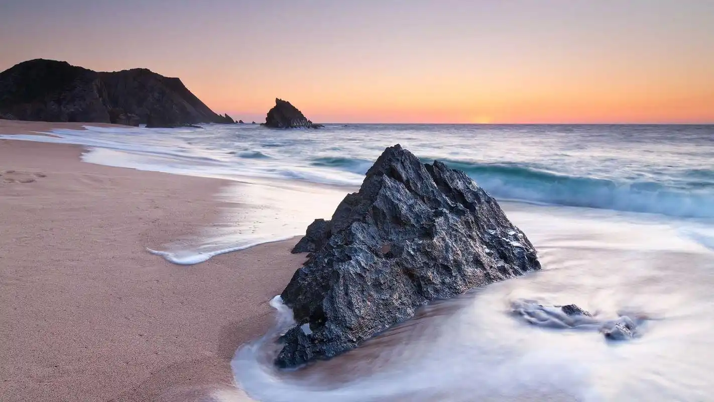 静谧的大海优美自然风光高清图片壁纸-风景壁纸-手机壁纸下载-美桌网
