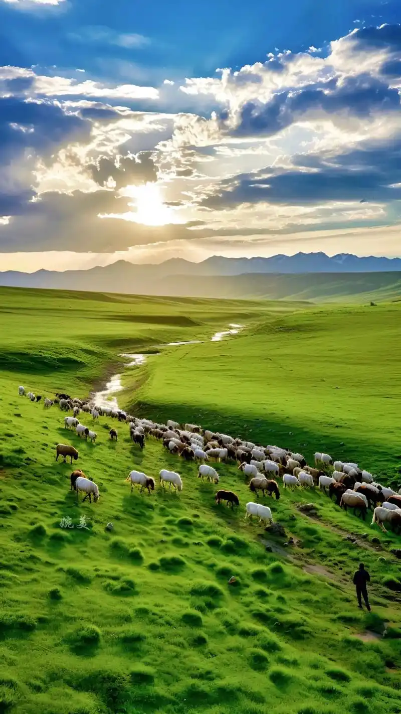 草原风情·与大自然相拥的浪漫约会.这个世界,总是那么匆忙, - 抖音