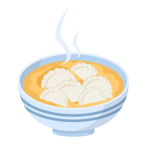 卡通水饺图片大全