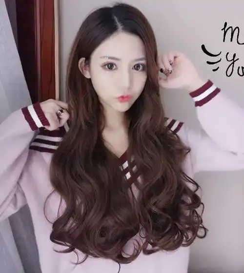 大波浪烫发真的太美了,美的让人感觉不真实_发型