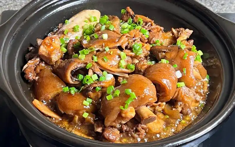 教沙姜焗猪肚的做法,开盖香气四溢,脆嫩爽口,比饭店的还好吃