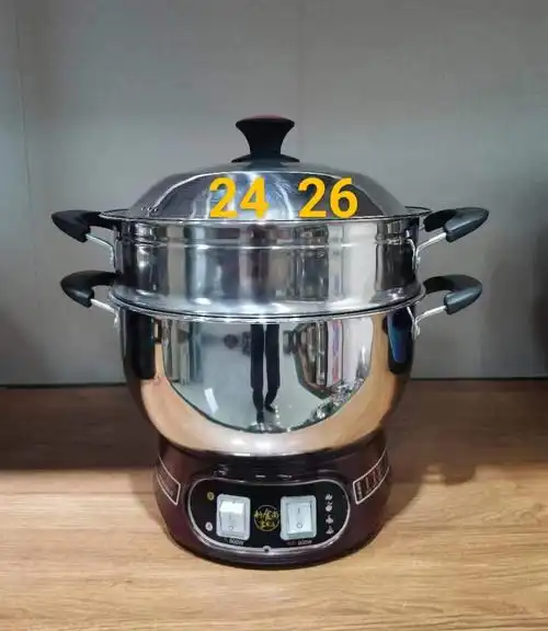 汇当家电炒锅多用锅24cm电火锅多功能电热锅