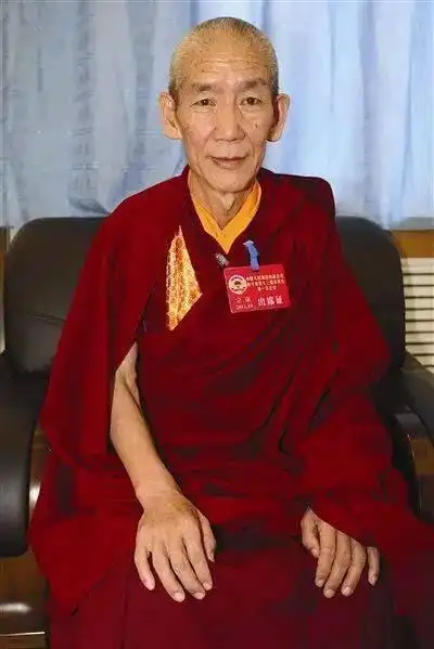 塔尔寺著名的宗康活佛——十三世宗康·昂旺华旦丹贝坚赞