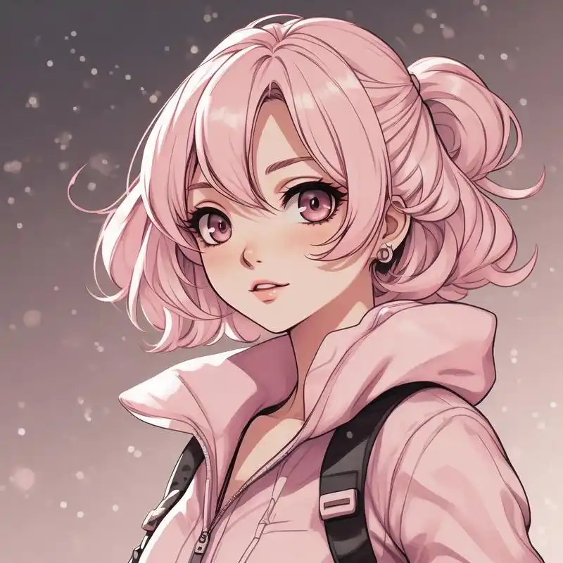 94粉毛动漫头像大放送94 亲们,这次给大家带来一批超级卡哇伊的