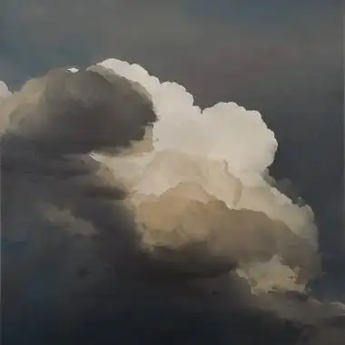 天空中好看的云头像图片