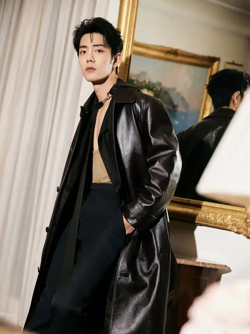 时尚芭莎拍的肖战  这也太帅了吧!