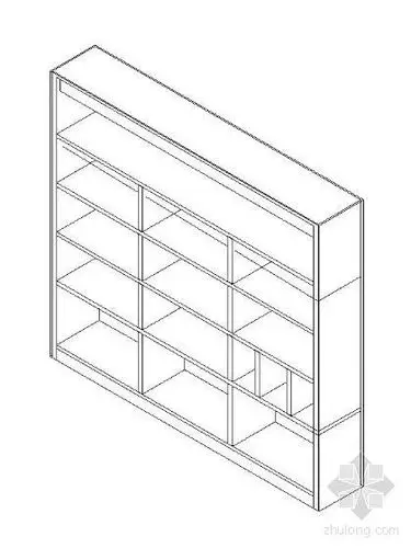 [分享]cad下载书柜图块资料下载