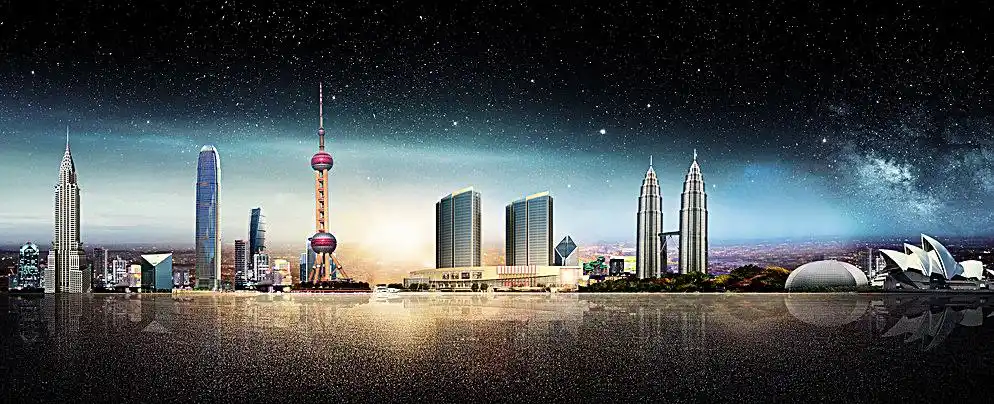 城市建筑背景图片