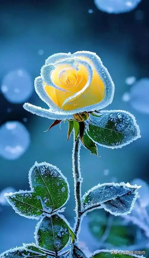 难得一见的各种粘满水珠的花朵,清新娇嫩,令人养眼舒心