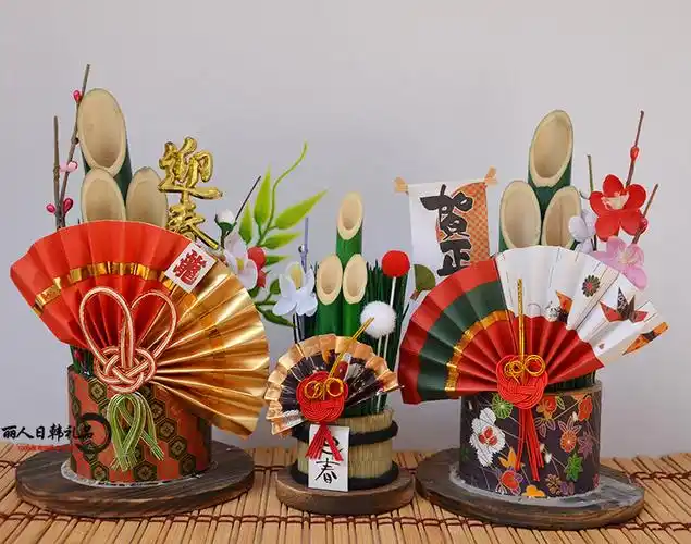 日式门松日式挂绳料理店和风摆件日本装饰品驱魔镇宅辟邪开业送礼