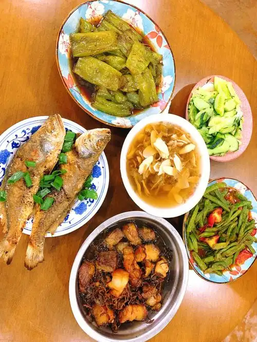 家常菜之今日晚饭最爱梅干菜扣肉