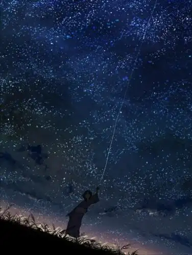 这张动漫的星空图谁有高清原图?求大神