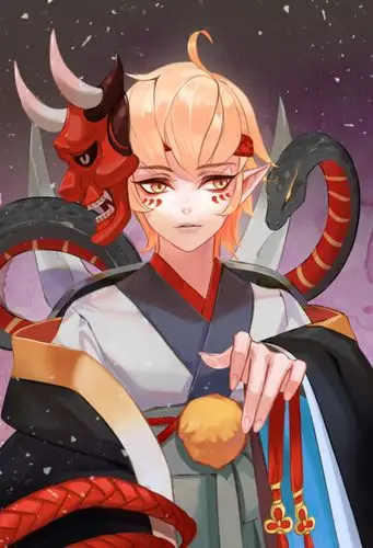 阴阳师 般若 绘师:异 本作品pixiv id=62571107