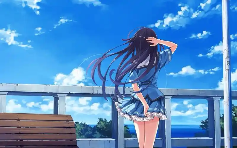 二次元61女生61阳光61背影 - 堆糖,美图壁纸兴趣社区