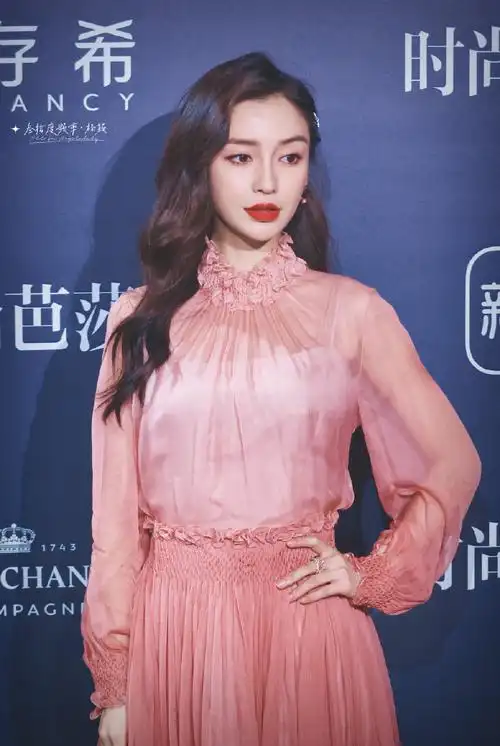 angelababy红毯造型