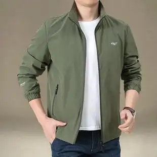 工装春秋外套休闲男装上衣夹克衫2021新款男士男衣服秋装宽松大码