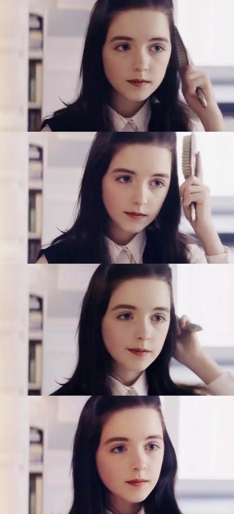 《惊奇队长》童年扮演者麦肯娜·格瑞丝,美到不可方物,这个颜值简直爆