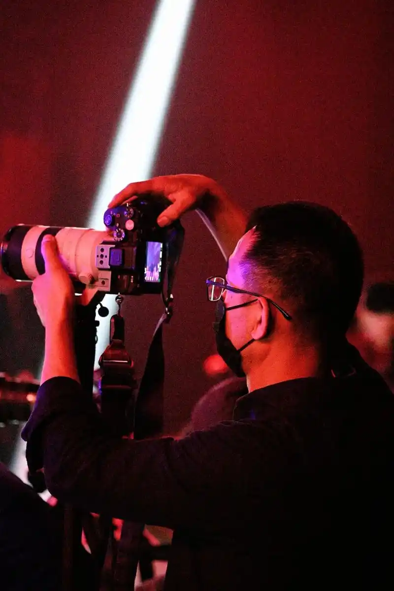 时装展拍摄现场