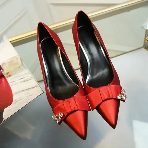 尖头蝴蝶结水钻浅口细高跟单鞋mdwm8538_高跟鞋_女鞋_鞋子_鞋靴/箱包