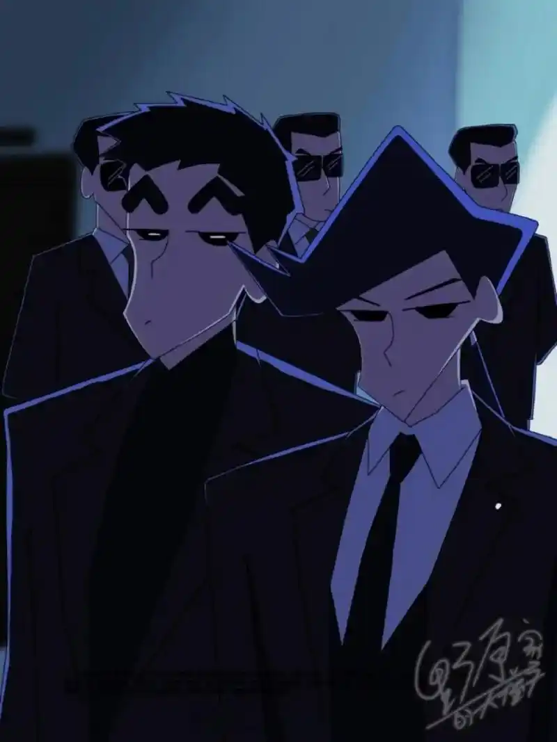 蜡笔小新长大后的样子 #风间和小葵  #小新 - 抖音