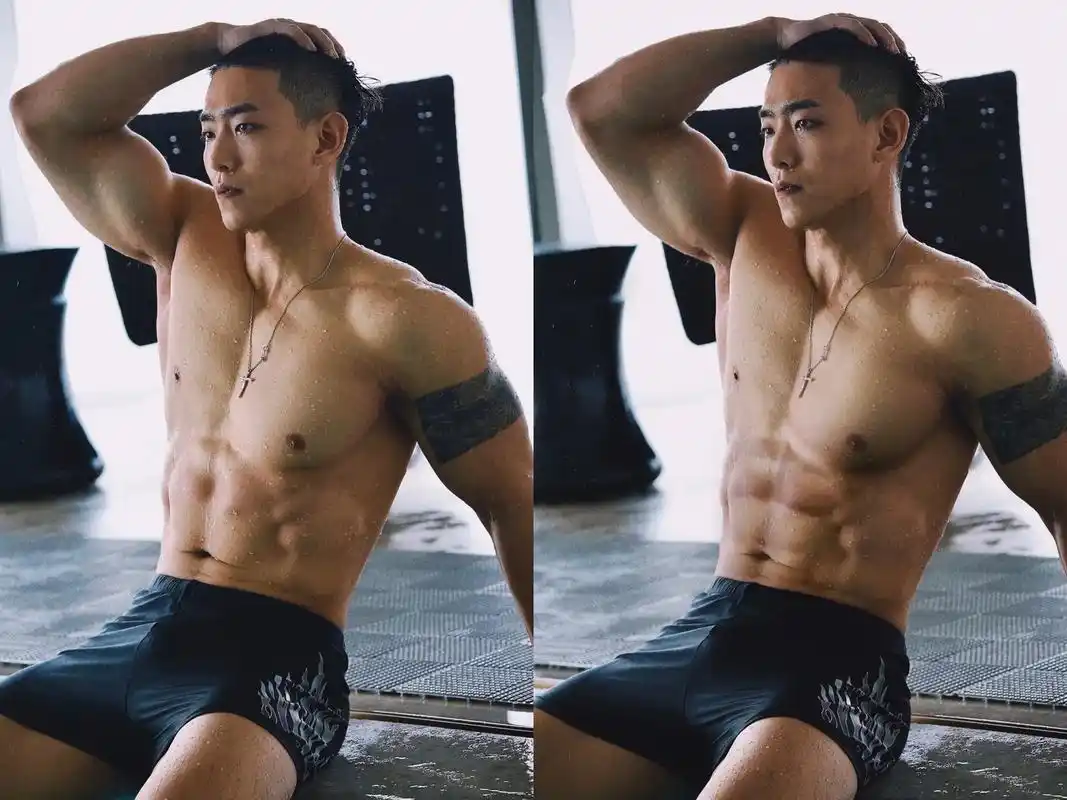 你喜欢哪种腹肌?可以无中生有?这么神奇?#毫无训练痕迹 #一 - 抖音